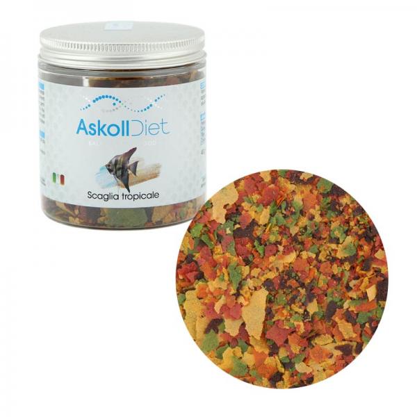 Askoll Diet Scaglie Tropicali 250ml - 40gr