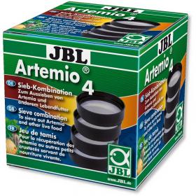 JBL Artemio 4 - Set di Setacci Circolari con maglie diverse per la Raccolta dei Nauplii di Artemie - Pezzi 4