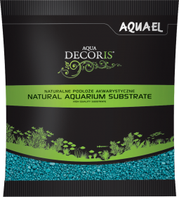 Aquael Decoris Turquoise Gravel 2-3mm 1Kg