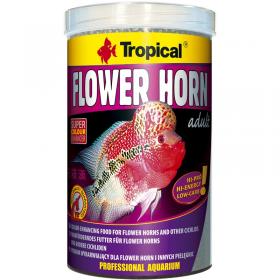 Tropical Flower Horn Adult Pellet 1000ml/380gr - mangime Altamente proteico per Flower Horn adulti