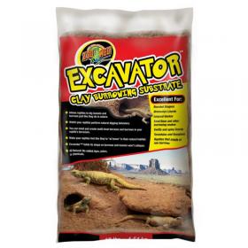 Zoomed Excavator 4,5 kg - clay burrowing substrate