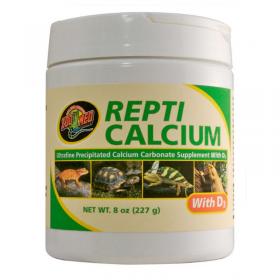 Zoomed Repti Calcium with D3 vitamin 227gr - phosphorus-free calcium supplement for reptiles and amphibians