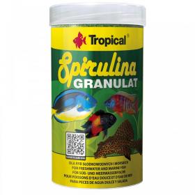 Tropical Spirulina Granulat 250ml - vegetable granulated food with high content of Spirulina algae