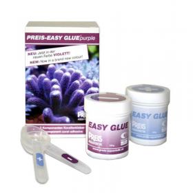 Preis Easy Glue Purple 2 x 100gr - two components-coral glue color purple
