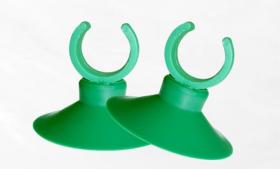Hook for Standard in Silicone Suction Cups Pack of 2 Pieces