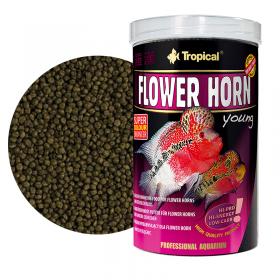 Tropical Flower Horn Young Pellet 250ml/95gr - mangimeAltamente proteico per giovani in crescita Flower Horn