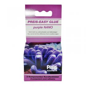 Preis Easy Glue Purple Nano 2 x 100gr - two components-coral glue color purple