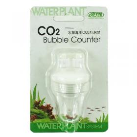 Ista CO2 Bubble Counter - contabolle di co2 in acrilico con attacco a ventosa