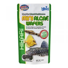 Hikari Tropical Mini Algae Wafers 22gr - feed Plecostomus and other algae-eaters
