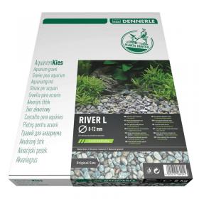 Dennerle PlantaHunter River L 8-12mm 5kg - ghiaia naturale