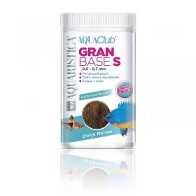 Aquaristica GranBaseS - mangime completo in granuli 0,5-0,7mm per pesci marini e d'acqua dolce
