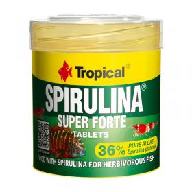 Tropical Spirulina Super Forte Tablets 50ml/80pz - compresse adesive ad alto contenuto di S.Platensis