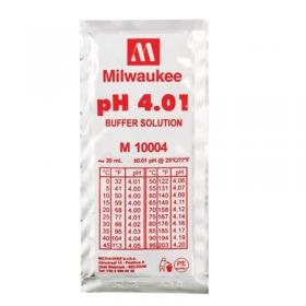 Milwaukee Soluzione in Bustina Monodose 20ml calibrazione pH 4.01 ( Conf. da 5 Bustine)