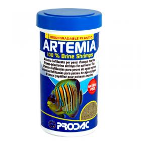 Prodac Artemia 100ml / peso 10gr - Alimento al 100% Artemie Liofilizzate ad Alto Contenuto Proteico