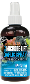 MICROBE-LIFT Garlic Enhance Spray - 118 ml (4 FL. OZ.). Esaltatore di sapidit all'aglio per il mangime dei pesci.