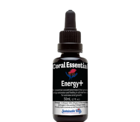 Coral Essentials Energy+ 50ml - miscela di grassi per stimolare la crescita dei coralli