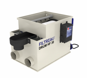 Filtreau DrumFilter HF30 30m3/h - filtro a tamburo a gravit con UV-C