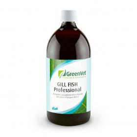GreenVet Gill Fish Professional 500g - integratore alimentare concentrato per pesci d'acqua dolce e da laghetto