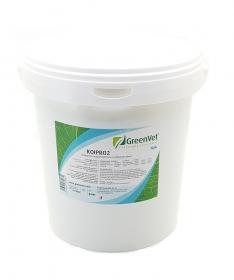 GreenVet KoiPro2 1.8mm secchiello da 1kg - mangime in pellet per carpe Koi e pesci da laghetto