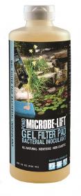Microbe-Lift Pond Pond Gel Filter Pad Bacterial Inoculant 946ml - attivatore batterico per laghetti