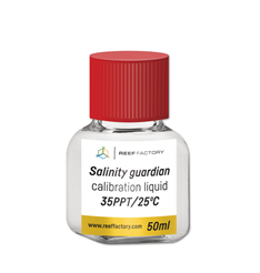 Reef Factory Salinity Guardian calibration liquid 35 PPT 50ml - flacone da 50ml