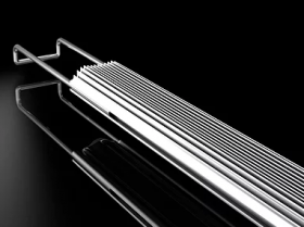 GNC Silver Fork - supporti bordovasca in acciaio per barre a LED SilverMoon