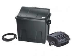 SunSun CBF-200T - filtro biologico a camera singola con UV e pompa per laghetti fino a 4000 litri
