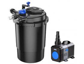 SunSun Kit ECO up to 10000 liters ponds with press filter, rising pump, UV-C