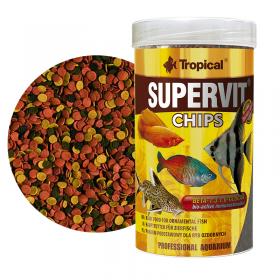 Tropical Supervit Chips 250ml/130gr - multi-ingredient sinking chips with beta-glucan