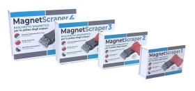 Whimar Magnet Scraper - Spazzola Magnetica con Raschietto per Vetro ed Acrilico