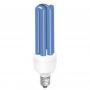 Haquoss Moonshine Lampada Energy Saving 24 watt Blue Attinica Attacco E27 - Classica Lampadina