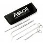 Askoll Aquarium Professional Tools - kit composto da 5 pezzi per la manutenzione degli acquari