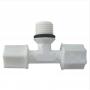 AQL fitting T 1/ x 1/4 x 1/4 Duoble Male Thread Male for Osmosis System