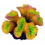 AQL Decorazione Corallo in Resina Modello Euphyllia Yellow Medium cm10x10x6h