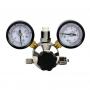 Aquili pressure reducers CO2 with Low and High Pressure Manometers