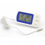 AQL Alarm Thermometer - Termometro Igrometro con Display LCD e Allarme Temperatura