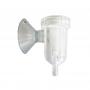 Aquili Practical  to control the bubbles  you want to deliver and  with the non-return valve  included