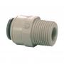 John Guest PI010822S - PI Range - Color Gray - Terminal Right - tube ¼ "x ¼" male thread (water mains adapter)