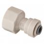 John Guest PI Range - Color Gray - Terminal Right - tube ¼ "x ½ " Female thread (water mains adapter)