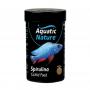 Aquatic Nature Spirulina 320ml Weight 130gr in Pellets Complete Food for Cichlids Fish and great marine fish