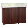 Juwel Rio 180 Support 100SB with TWO LEAVES Measures 101x41x73H Color Dark Walnut