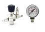 Riduttore di pressione Classic con Manometro di alta pressione - per bombole CO2 usa e getta passo 10x1