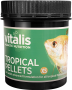 Vitalis Tropical Pellets XS 1mm 60gr - mangime in pellet per pesci d'acqua dolce